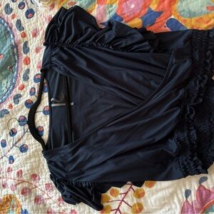 Anthropologie Midnight Blue Top